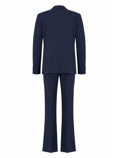 Abito con gilet in misto lana e mohair drop 4 regular Cc Corneliani | 278R98 2764135 4R002